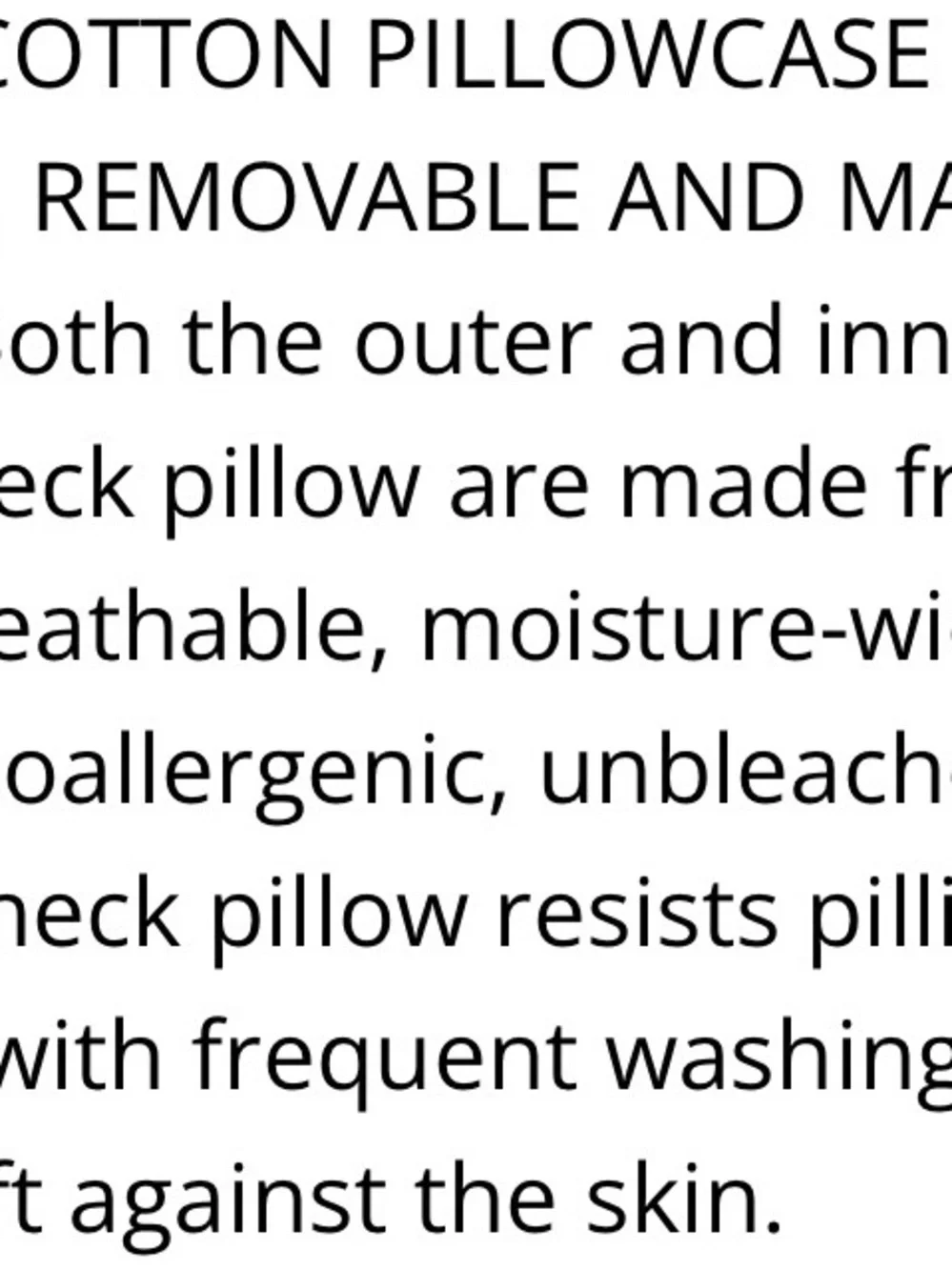 Buckwheat Pillow for Head Neck Shoulder Pain